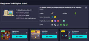 Rollercoin como funciona os jogos